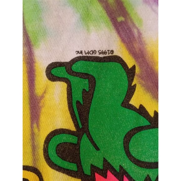 Vintage Grateful Dead Spiral Bears Tie Dye Size XL GDM - Picture 2 of 14